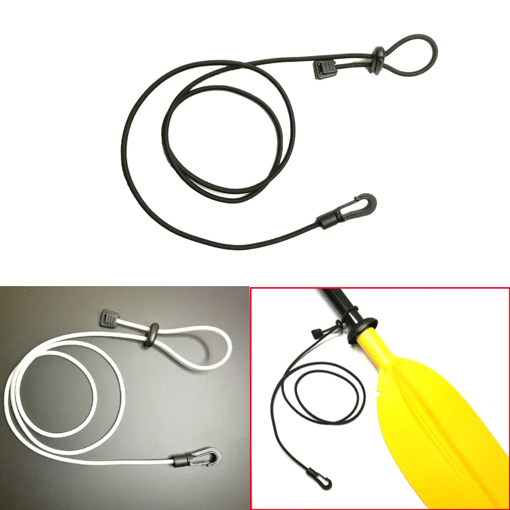 Fishing Kayak Rod Holder - 1.2M canoa Kayak Paddle guinzaglio Clip