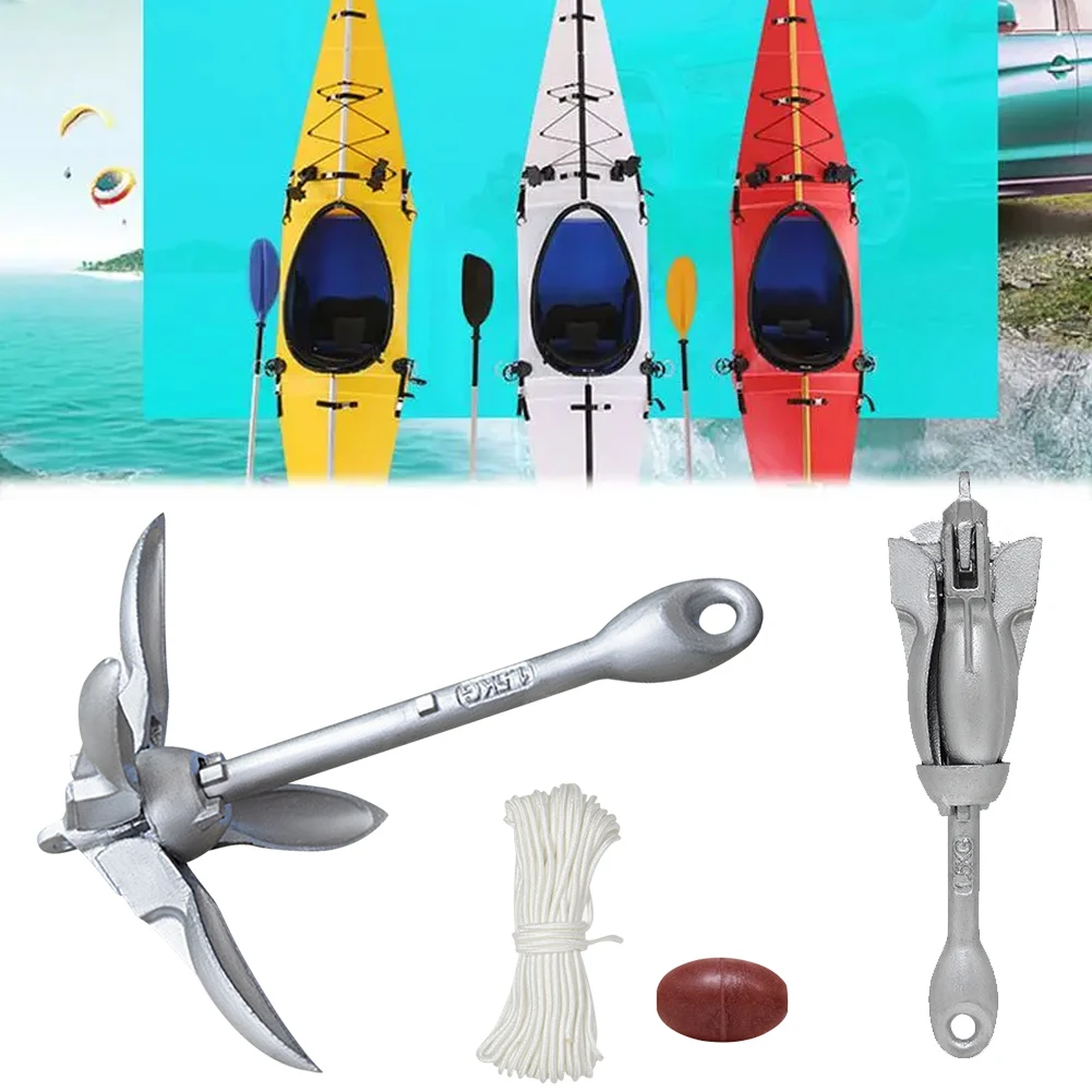 Fishing Kayak Rod Holder - 0.7KG 1.5KG Pieghevole In Acciaio Inox