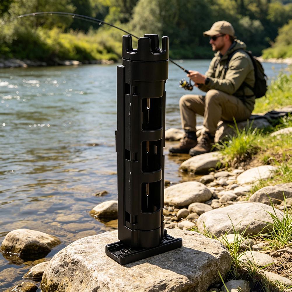 Fishing Kayak Crate - Supporto per canna da pesca, staffa